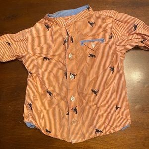 Wonder Nation Orange Striped Long Sleeve 2T